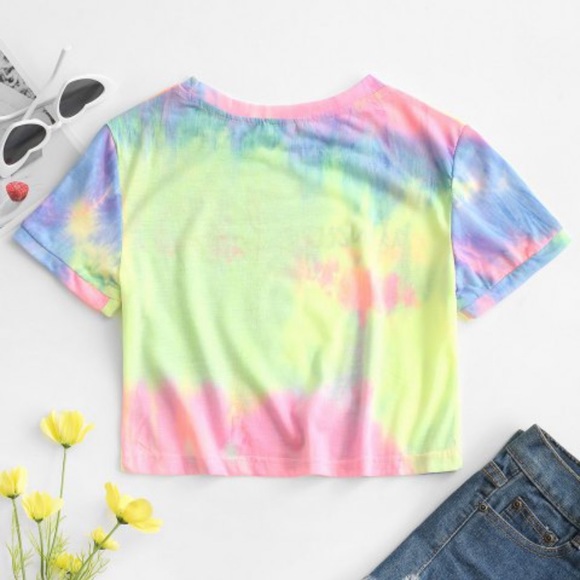 ZAFUL Tie Dye Crop - Picture 2 of 4